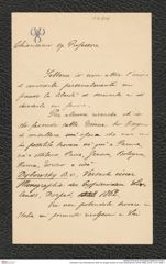 Nachlass Franz Steindachner, Brief von Angelo Andres an Franz Steindachner (30.06.1899), Inv.Nr. 10.01, Seite 1